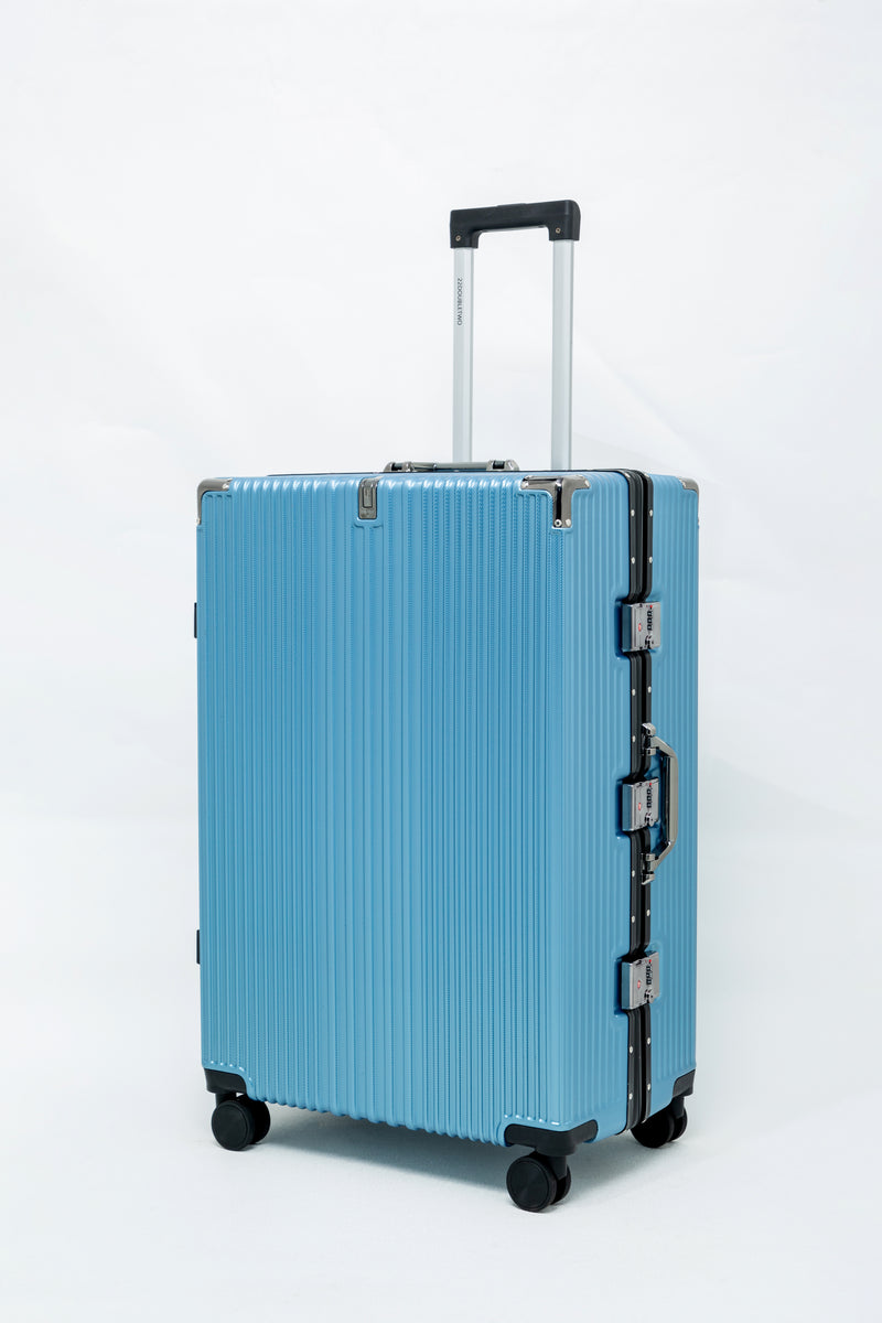 Aluminium Hard Shell Trolley – TSA Lock, 360° Wheels-2