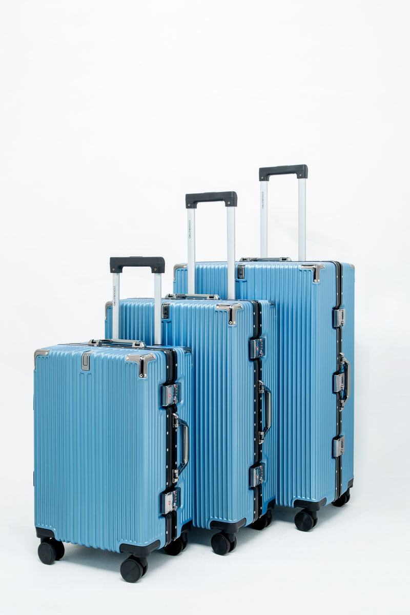 Aluminium Hard Shell Trolley – TSA Lock, 360° Wheels-1