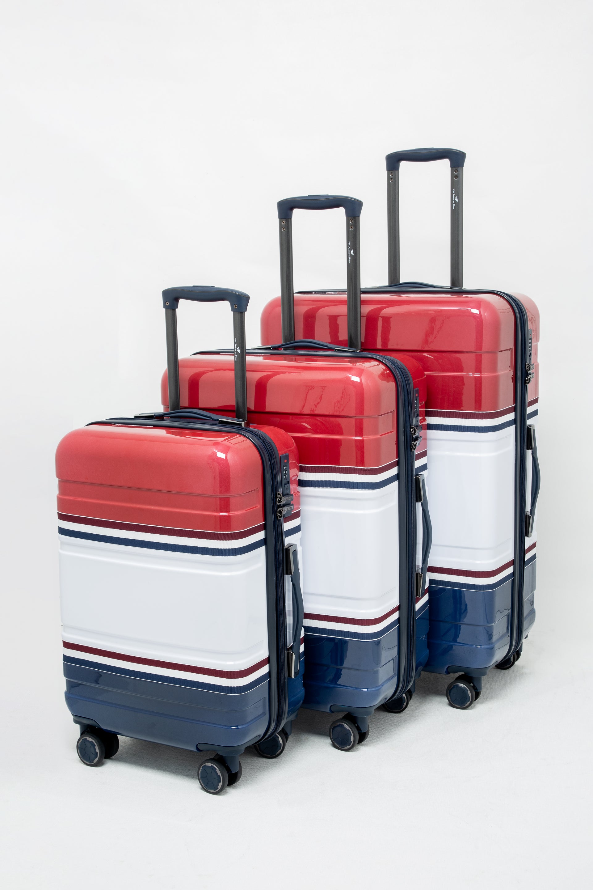 PC Printed Luggage Set (20" 24" 28") – 360° Wheels