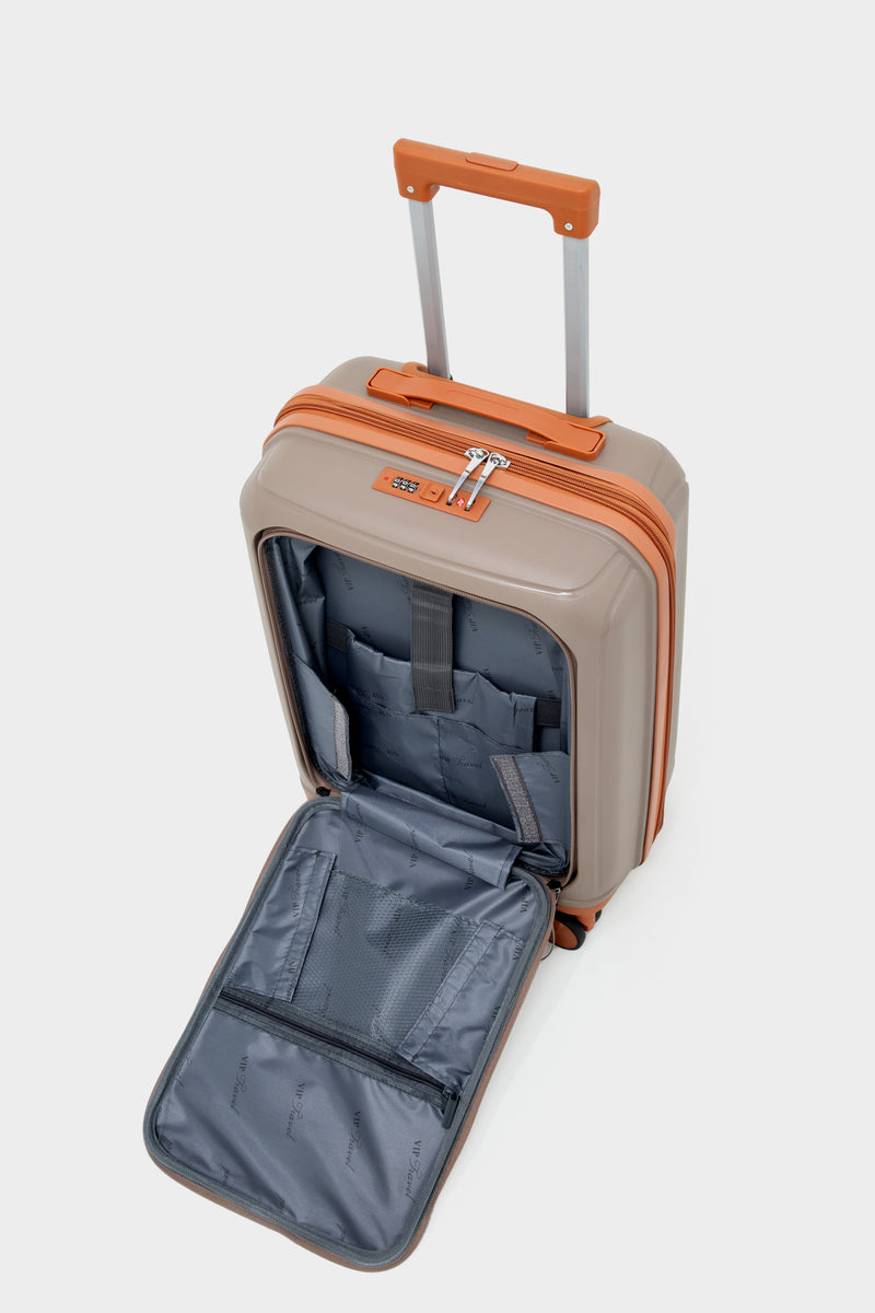 Unbreakable PP Trolley Set (3PCS) + LAPTOP CASE +Expandable-5