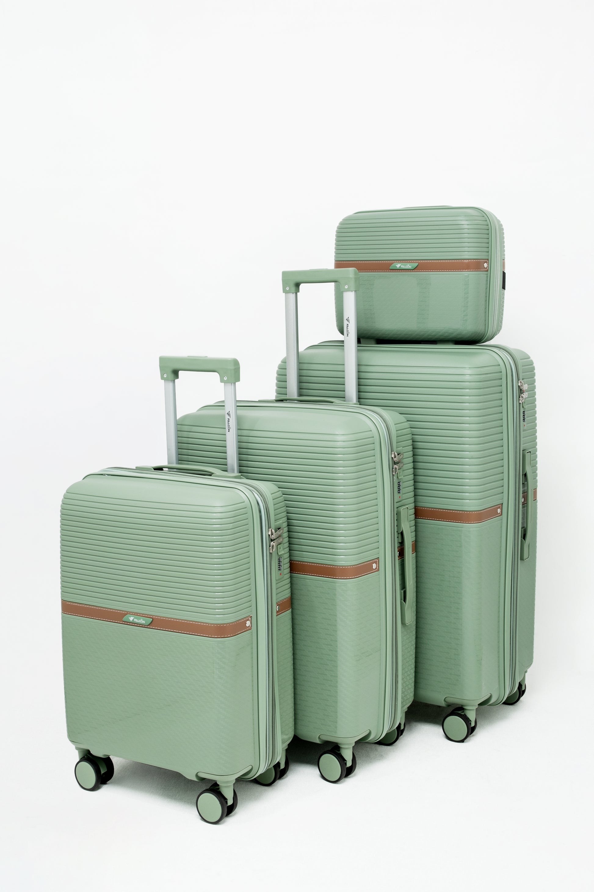 Unbreakable pp trolley Set (4 PCS) + Beauty Case-6